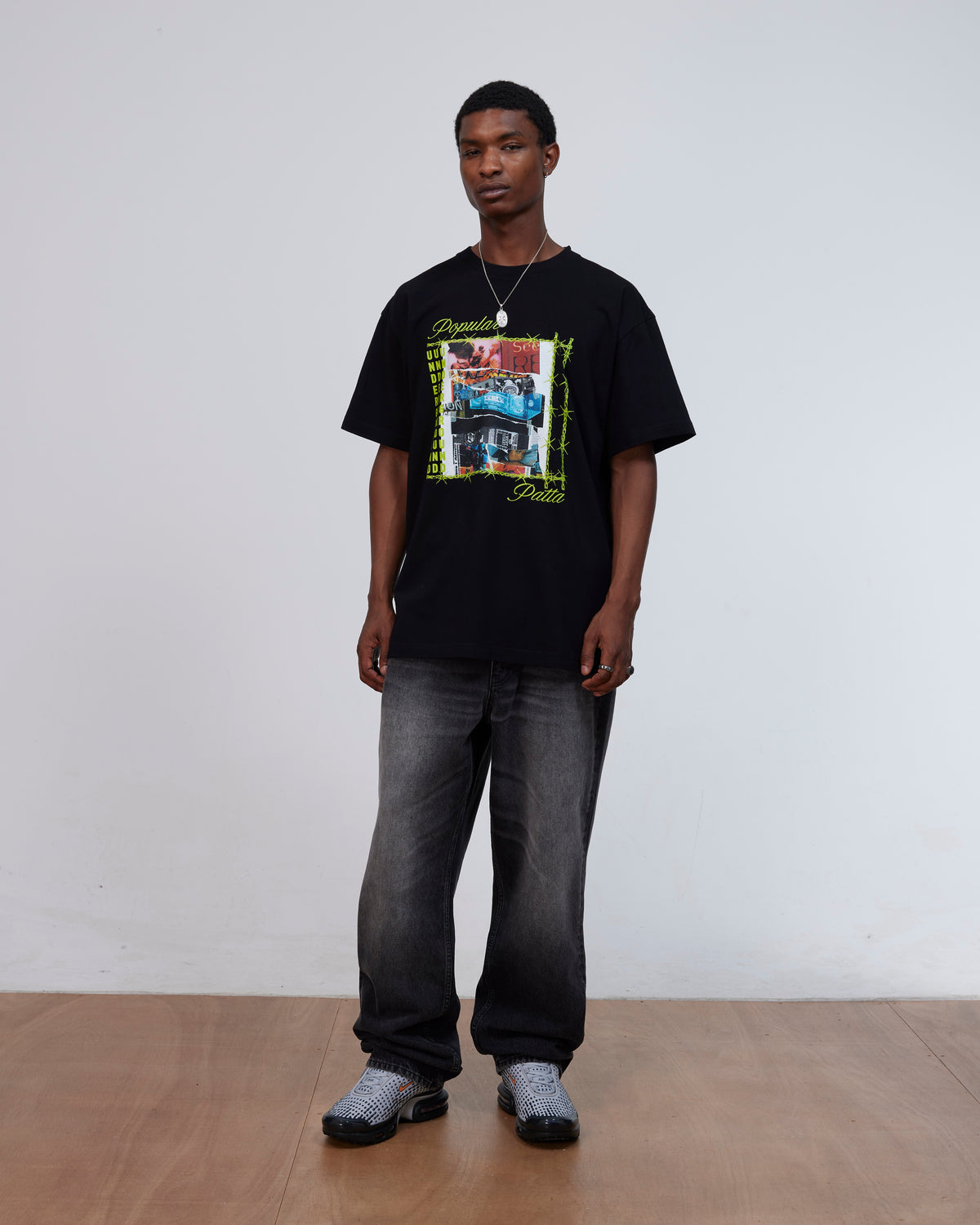 Patta Collage T-Shirt (Black)