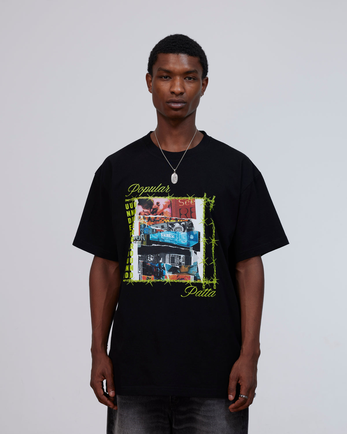 Patta Collage T-Shirt (Black)