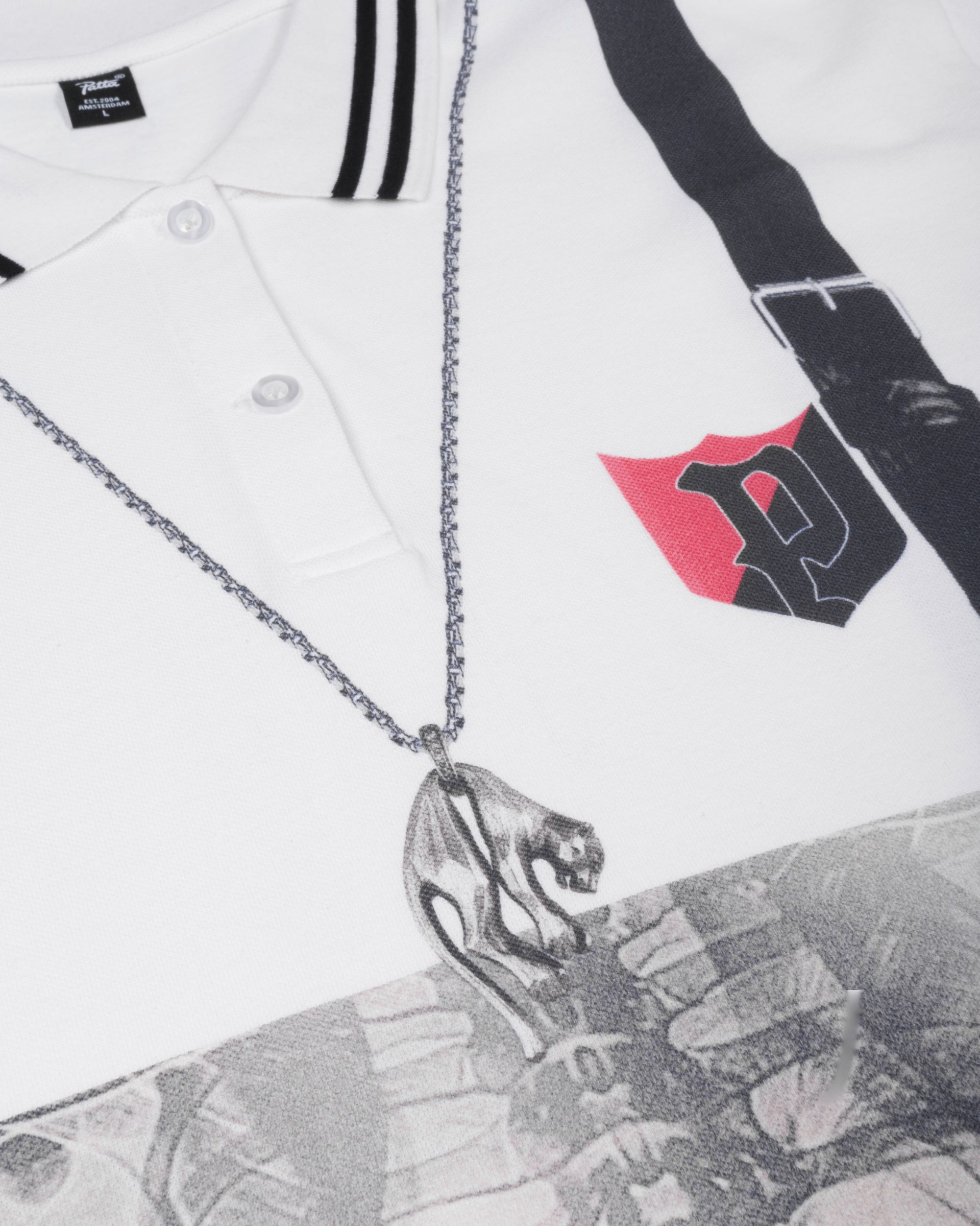 Patta X-Ray Polo Shirt (White)