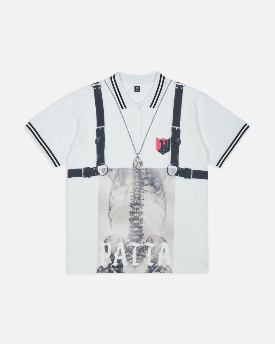 Patta X-Ray Polo Shirt (White)