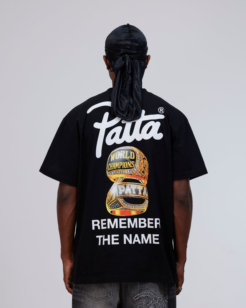 Patta Championship T-Shirt (Black)