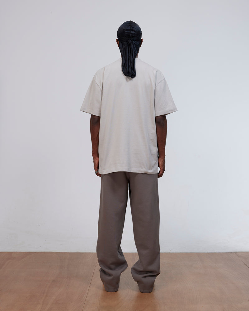 Patta Logo Twill Applique T-Shirt (Flint Gray)
