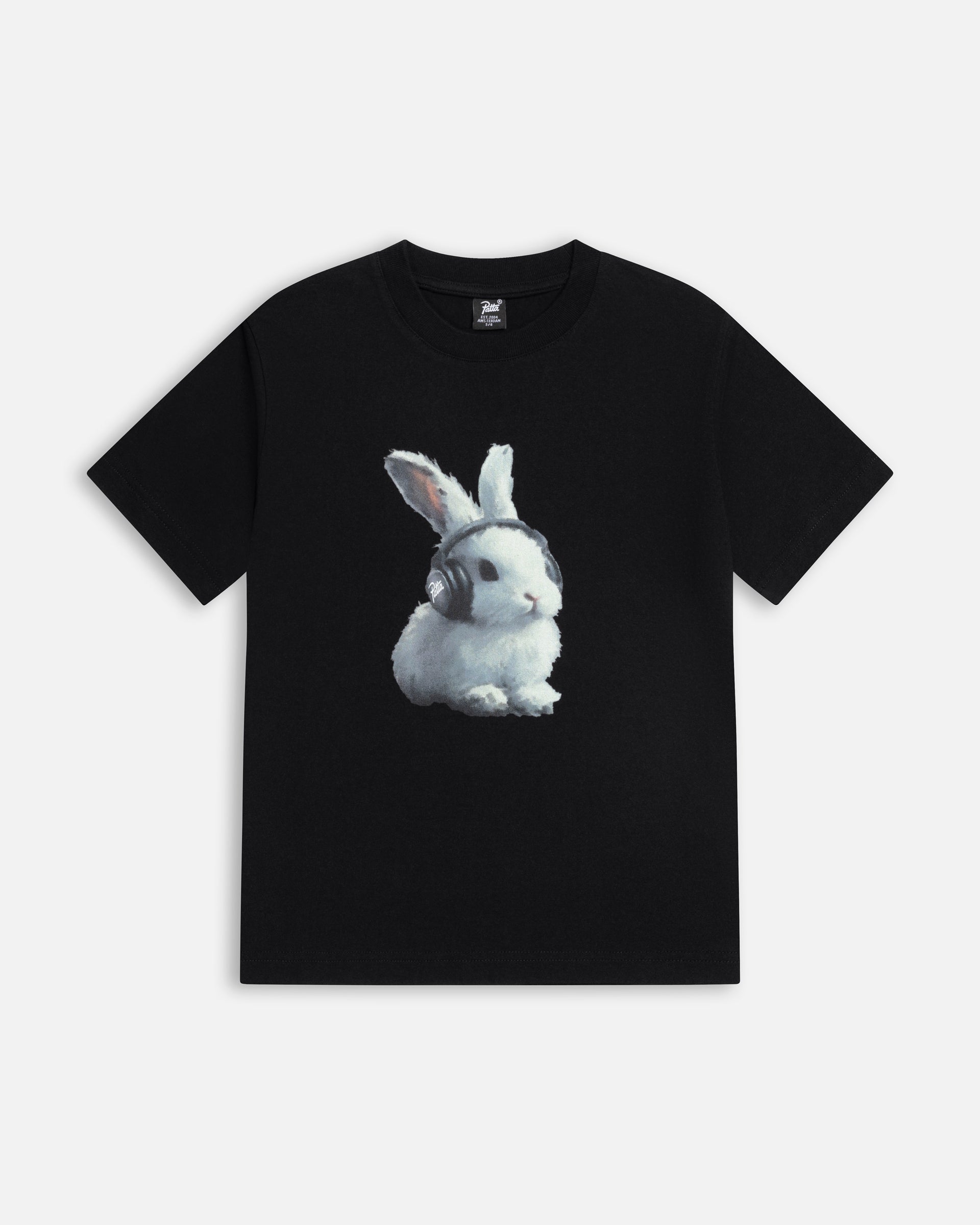 Patta Kids Bunny T-Shirt (Black)