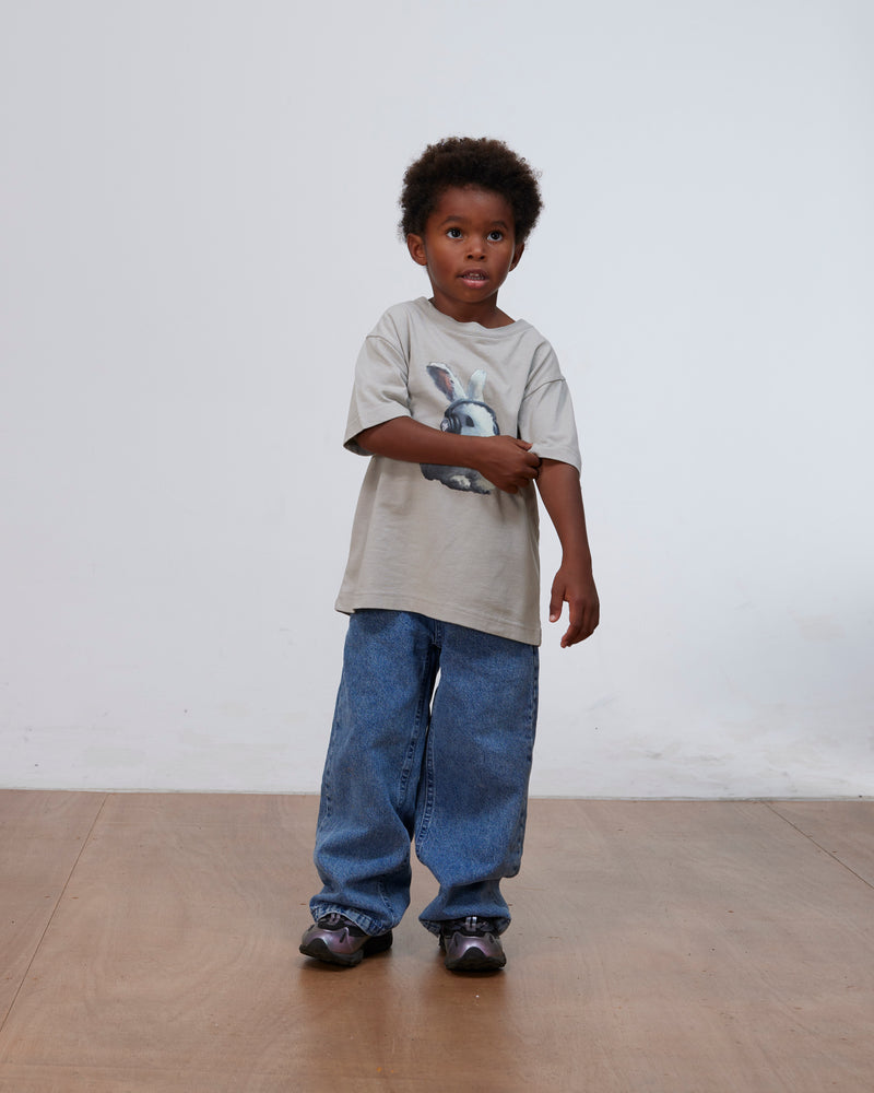 Patta Kids Bunny T-Shirt (Flint Gray)