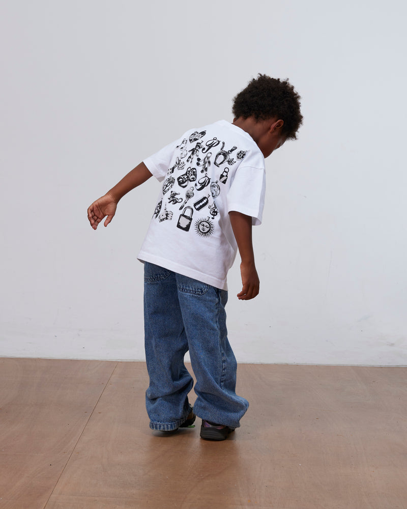 Patta Kids Charm T-Shirt (White)