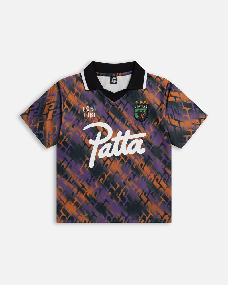 Patta Kids All Over P Football Jersey (Pansy)