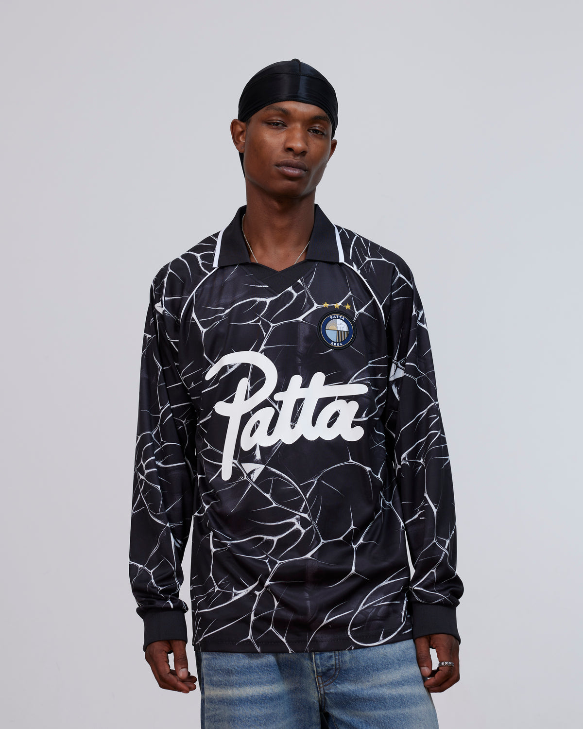 Patta Thorns Longsleeve Football Jersey (Moonless Night)