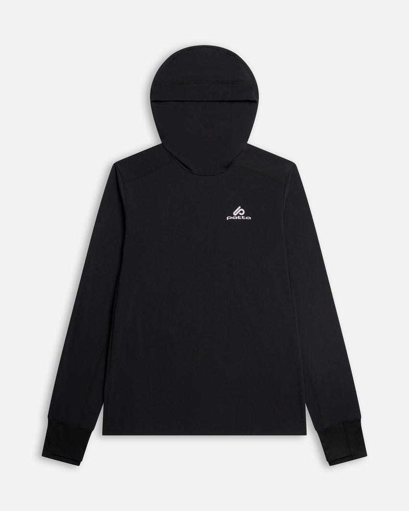 Patta Technical Hooded Sweater (Black)