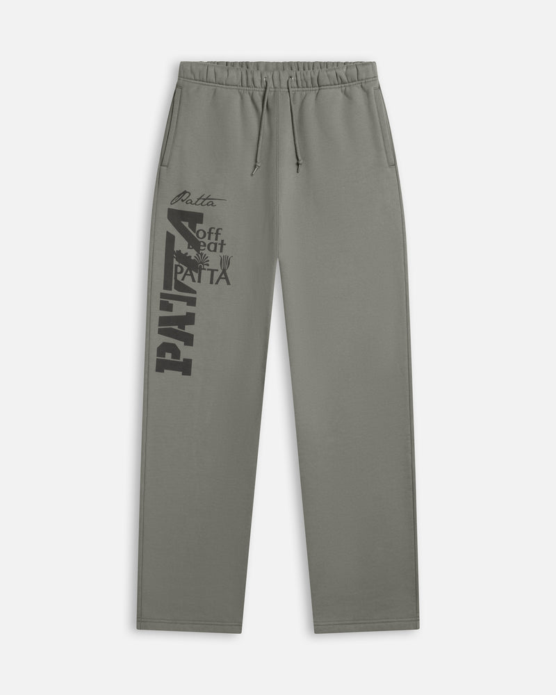 Patta Off Beat Straight Leg Jogging Pants (Brushed Nickel)