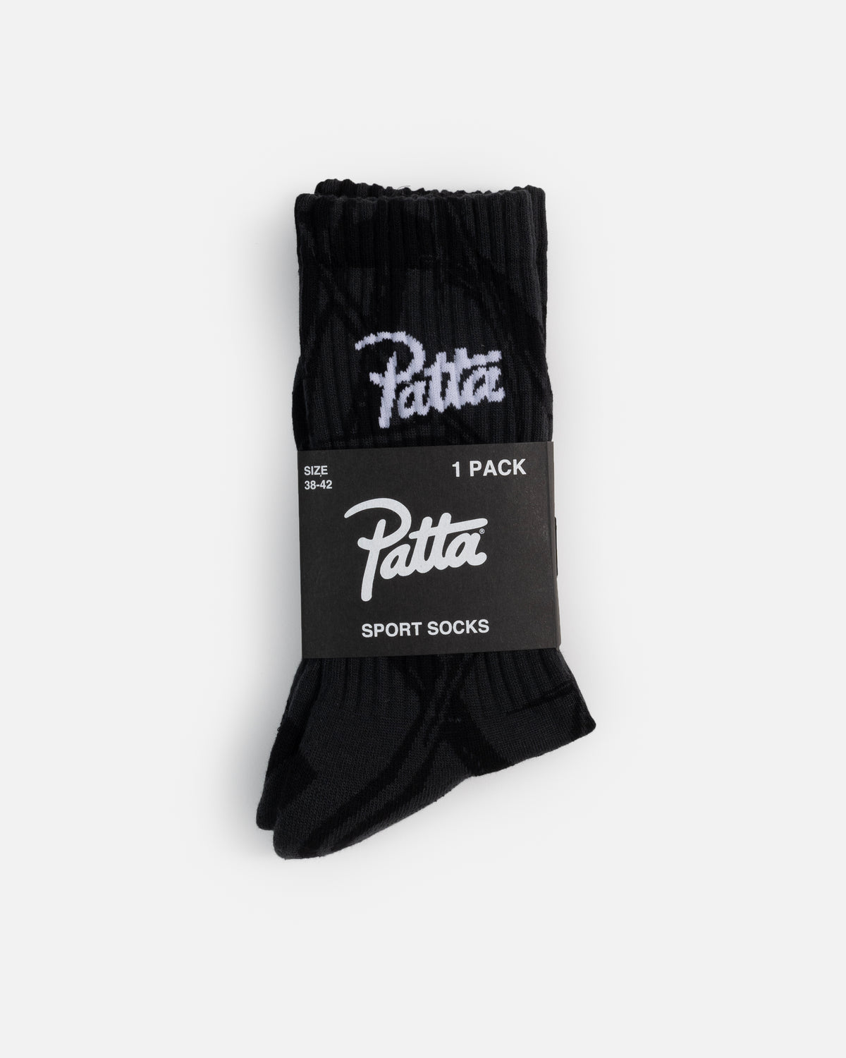 Patta Thorns Socks (Grey Pinstripe)