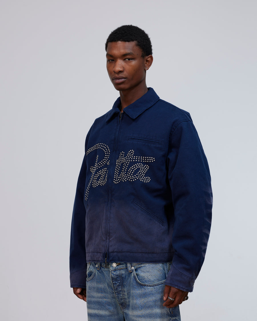 Patta Canvas Workwear Jacket (Peacoat)