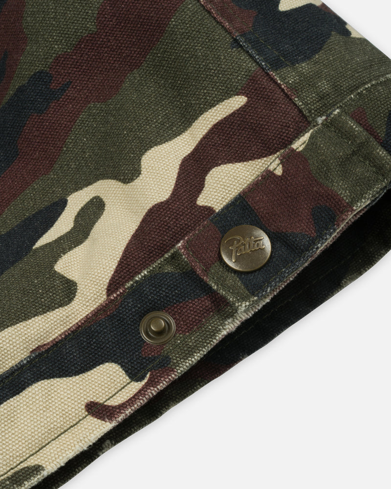 Patta Camo Canvas Workwear Jacket (Mojave Dessert)
