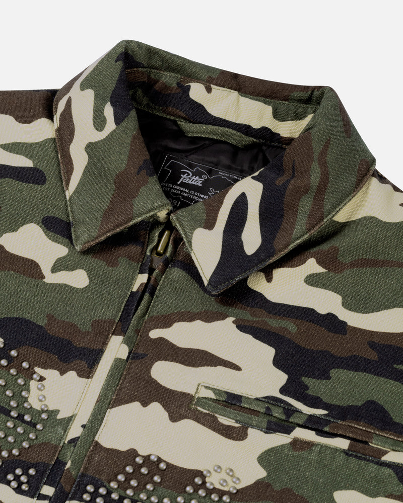 Patta Camo Canvas Workwear Jacket (Mojave Dessert)