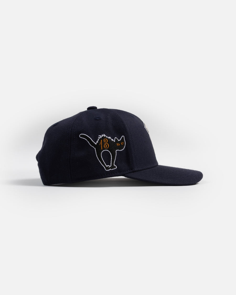 Patta Lucky 13 Snap Back Cap (Black Iris)