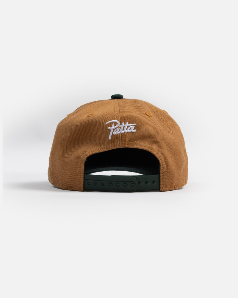 Patta Lucky 13 Snap Back Cap (Buckthorn Brown)