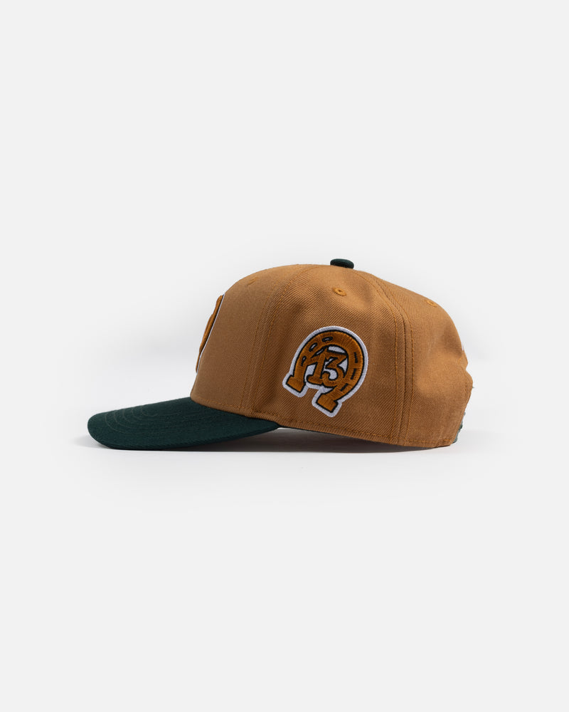 Patta Lucky 13 Snap Back Cap (Buckthorn Brown)