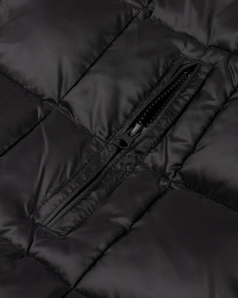 Patta Square Quilted Puffer Jacket (Black)