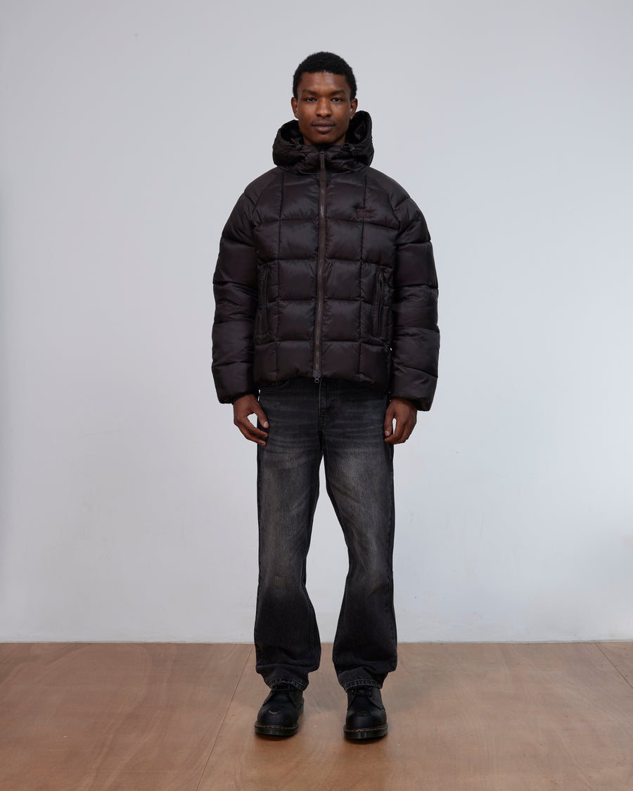 Patta Square Quilted Puffer Jacket (Java)