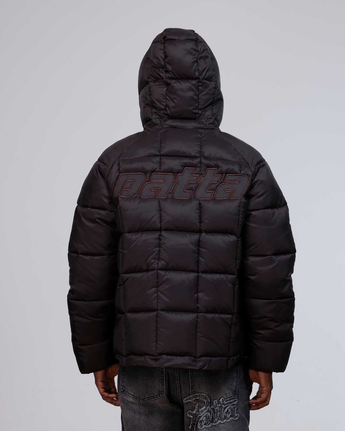 Patta Square Quilted Puffer Jacket (Java)