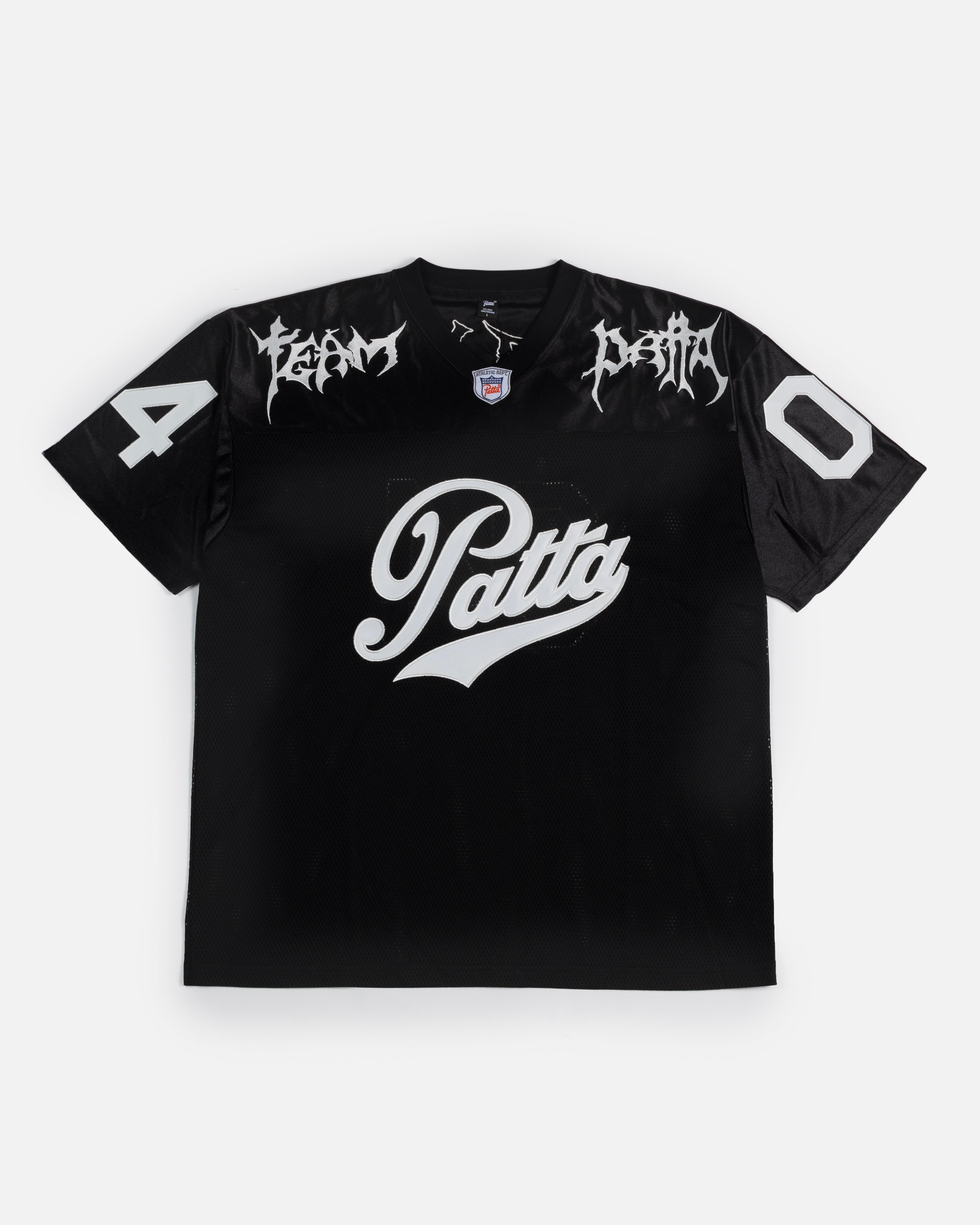 Patta American Football Jersey (Black) - Patta – Patta UK