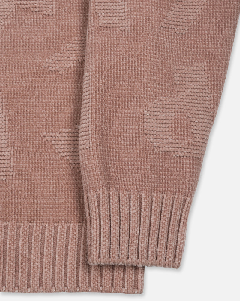 Patta Chenille Alphabet Knitted Sweater (Irish Cream)