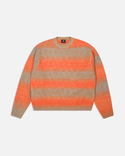 Patta Space Dye Cable Knitted Sweater (Multi)