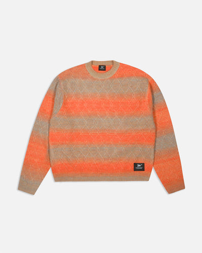 Patta Space Dye Cable Knitted Sweater (Multi)