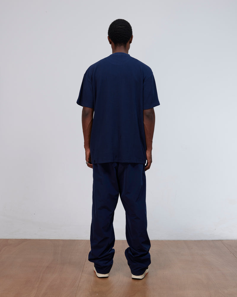 Patta Waffle Script Logo T-Shirt (Black Iris)
