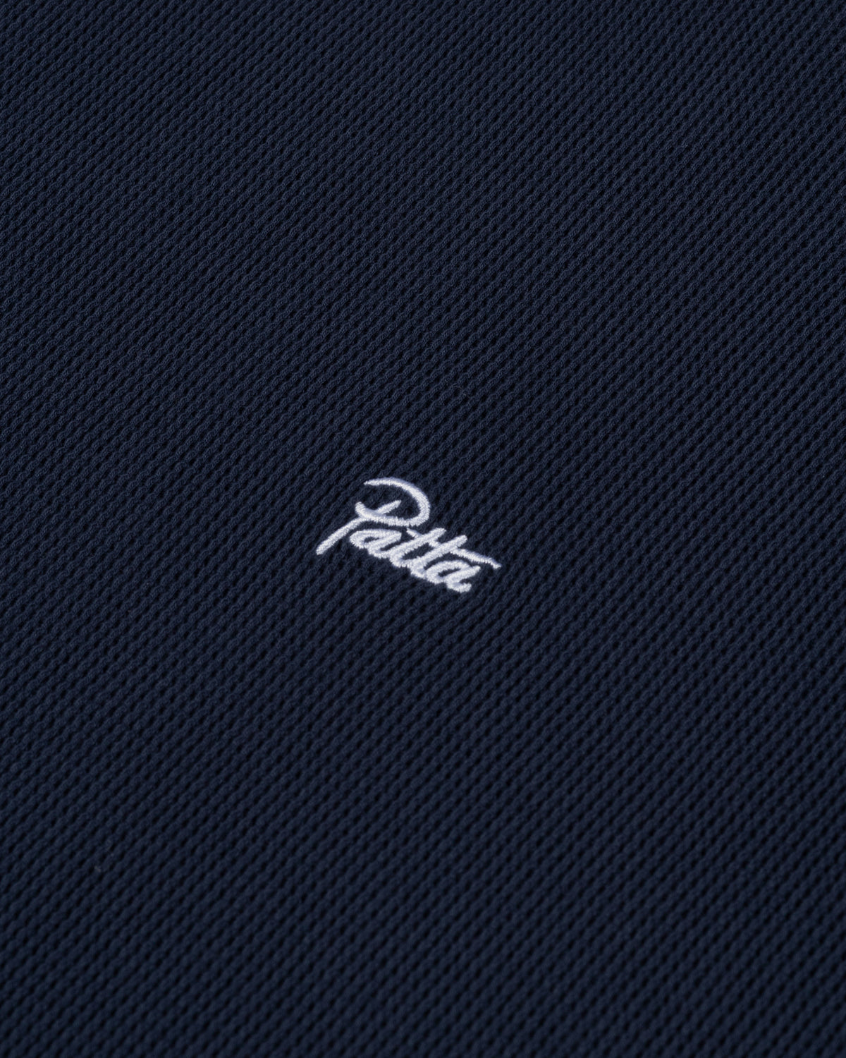 Patta Waffle Script Logo T-Shirt (Black Iris)