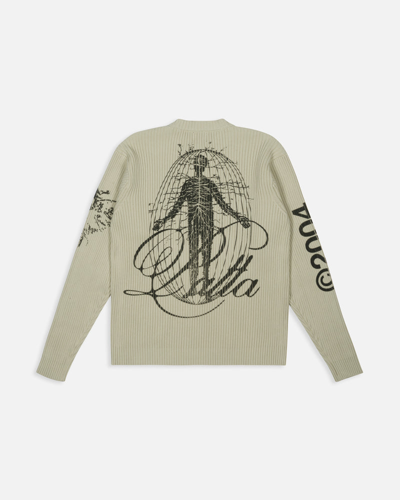 Patta Scorpio Knitted Jumper (Plaza Taupe)