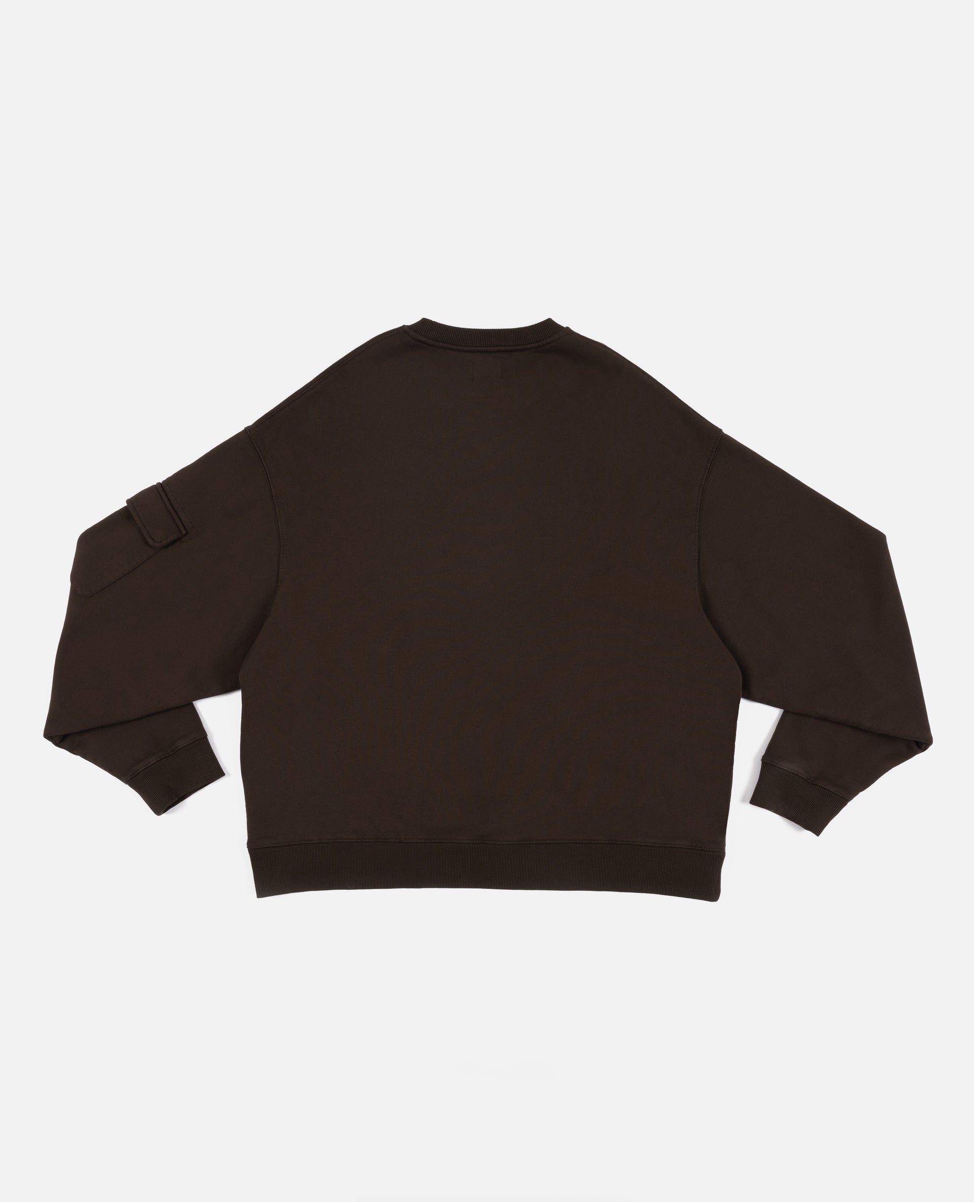 Patta Basic Pigment Dye Pocket Crewneck Sweater