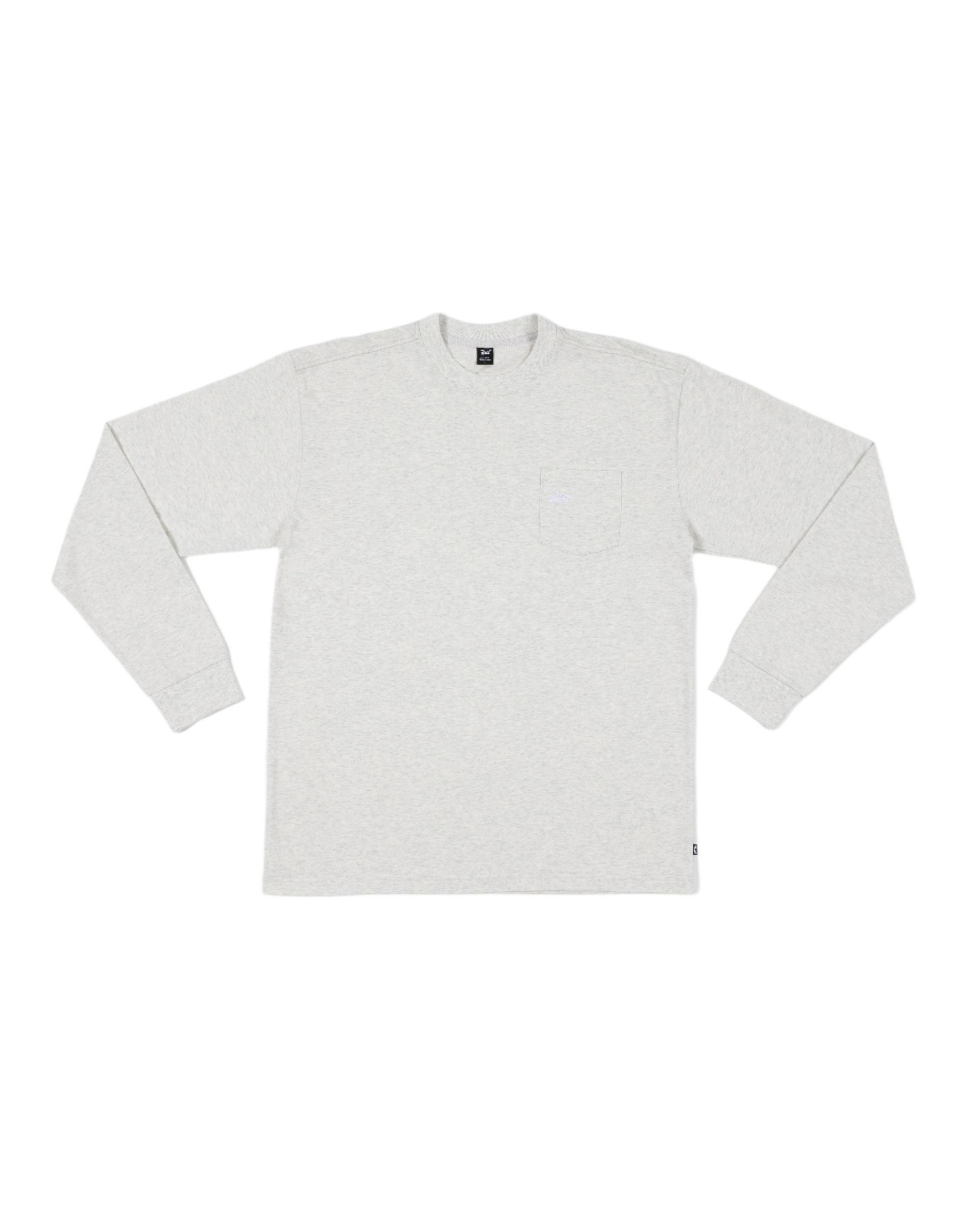 Patta basic longsleeve pocket T-Shirt with an embroidered P script logo