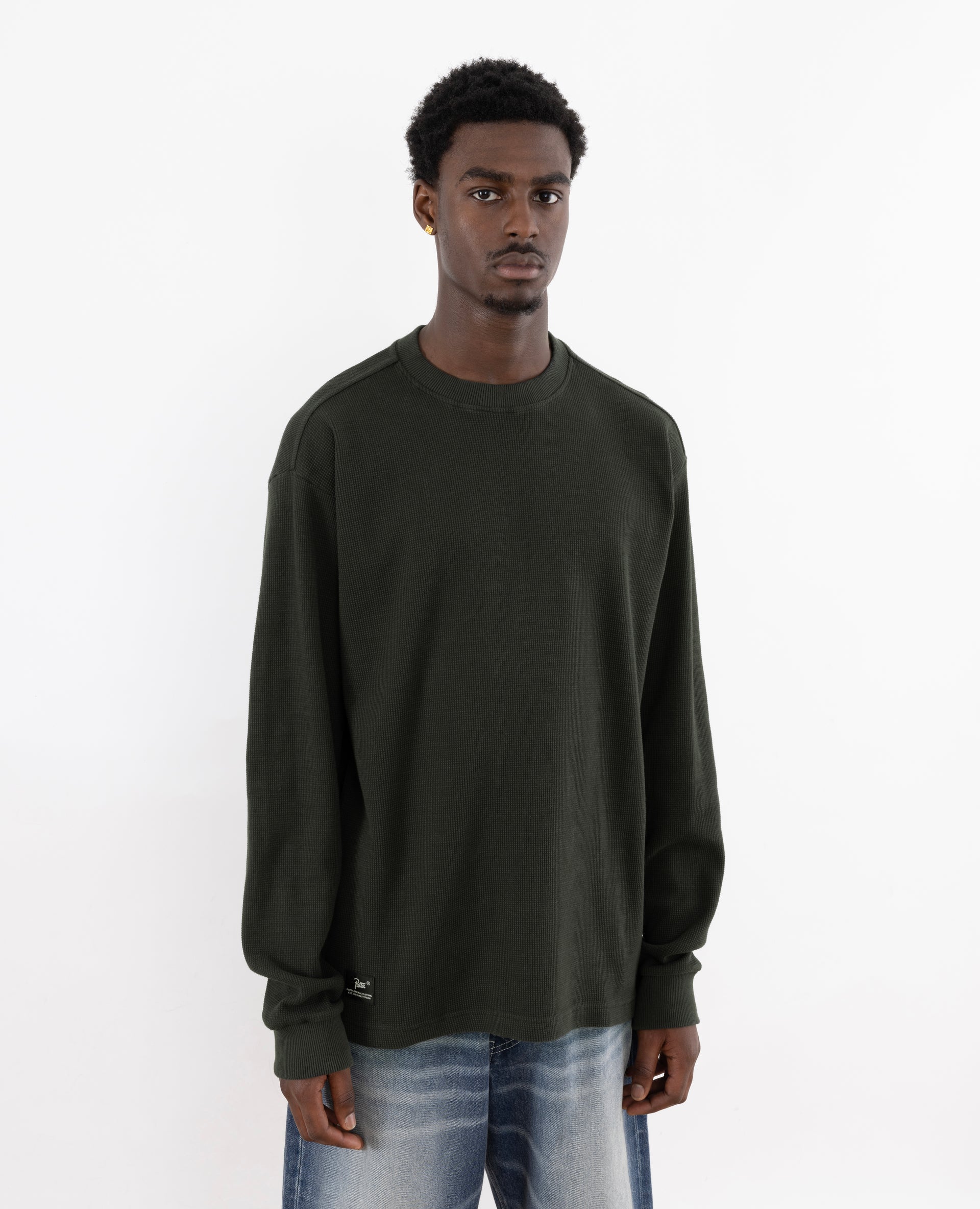 Patta Basic Waffle Longsleeve T-Shirt