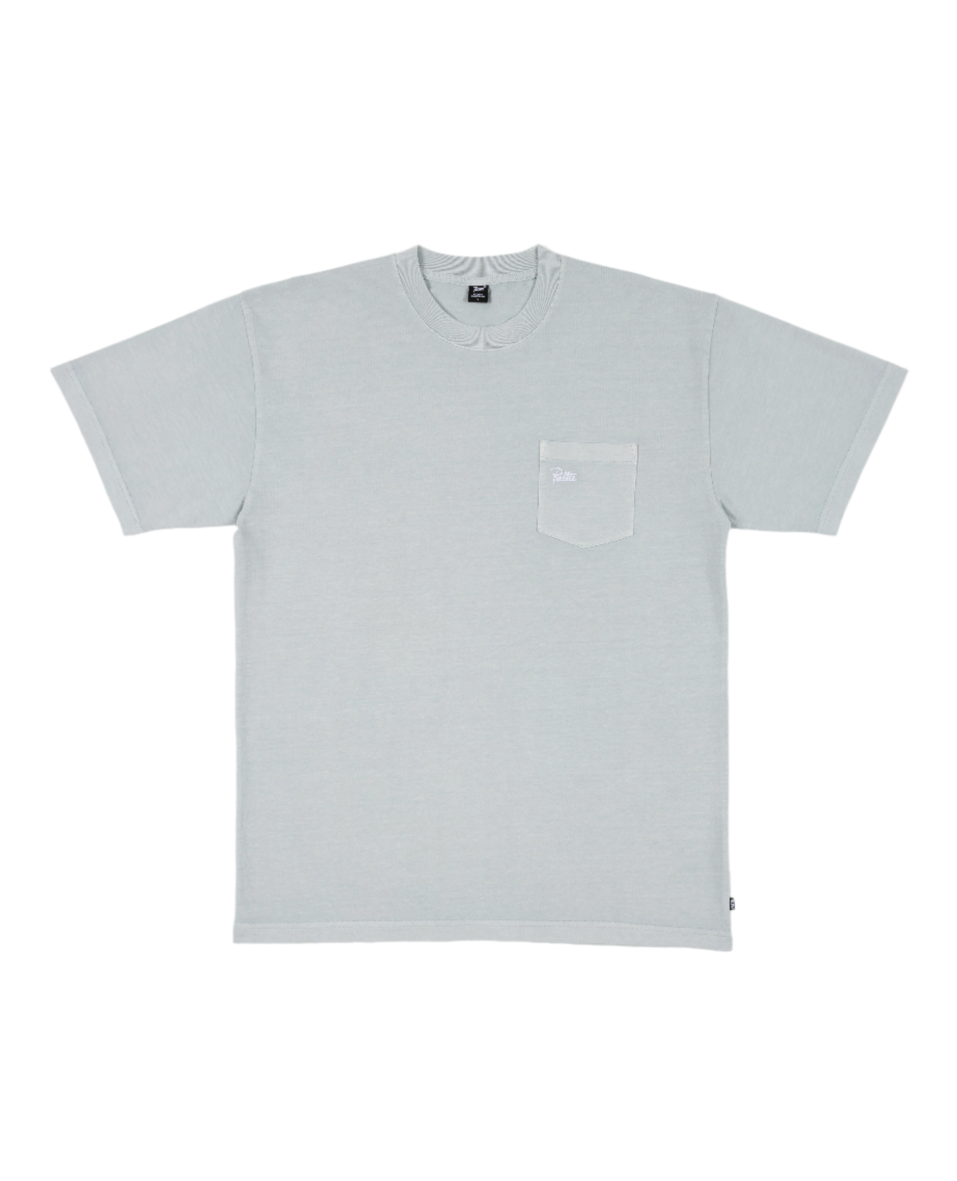 Blue Patta basic washed pocket T-Shirt with an embroidered script logo 