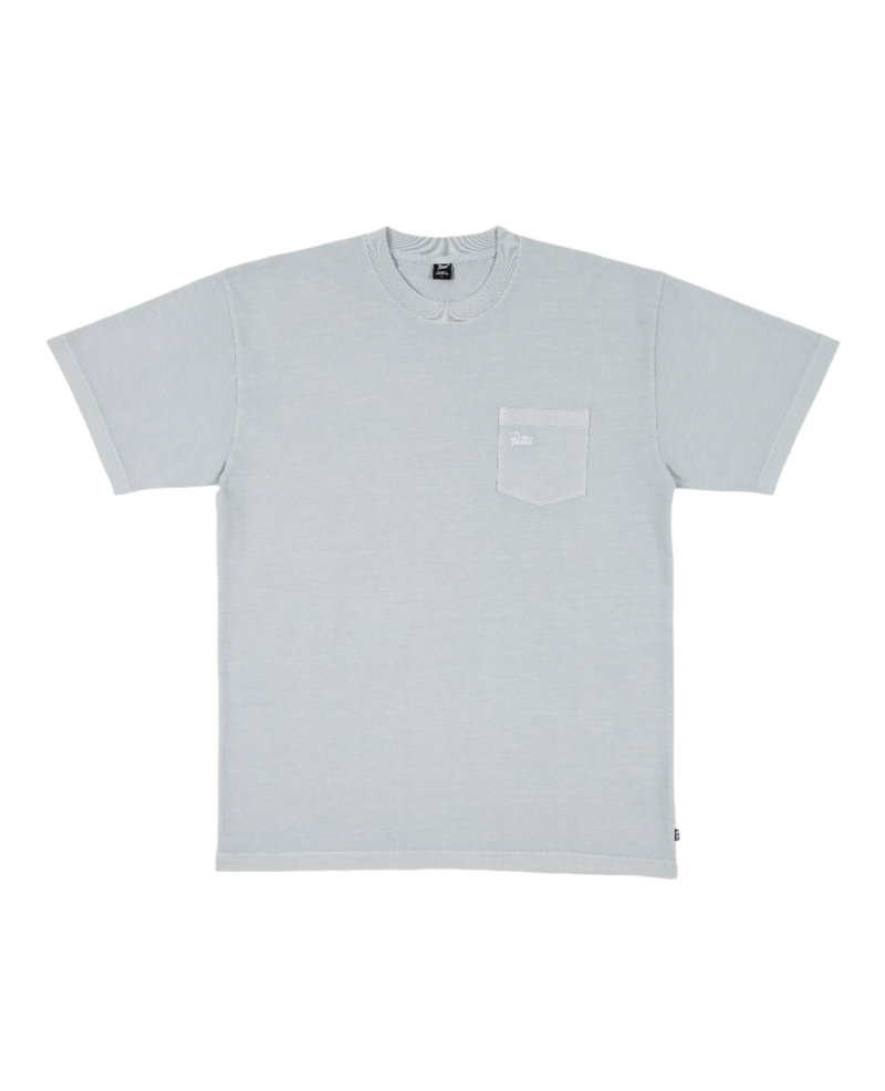 Blue Patta basic washed pocket T-Shirt with an embroidered script logo 