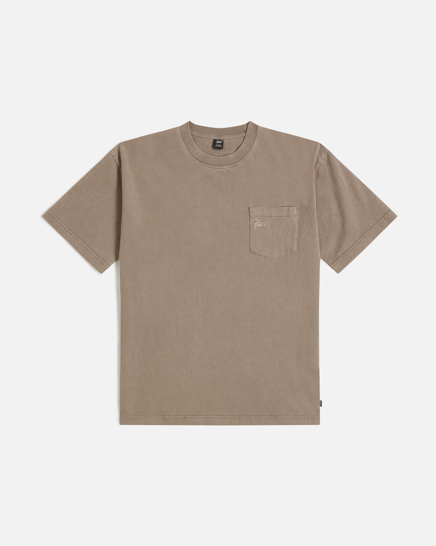 Patta Basic Pocket T-Shirt (Driftwood)