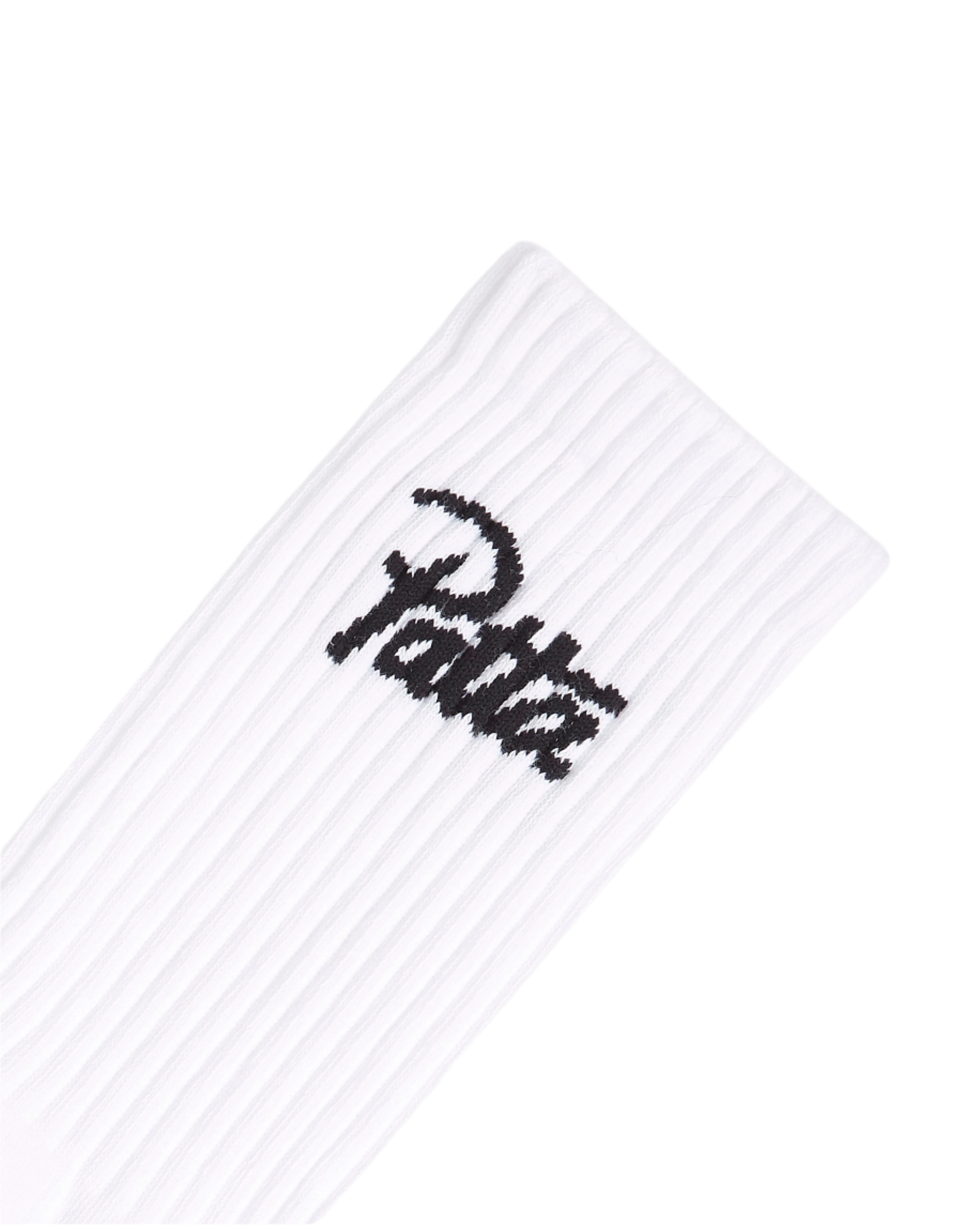 Patta Script Logo Sport Socks 2-Pack (White) – Patta UK