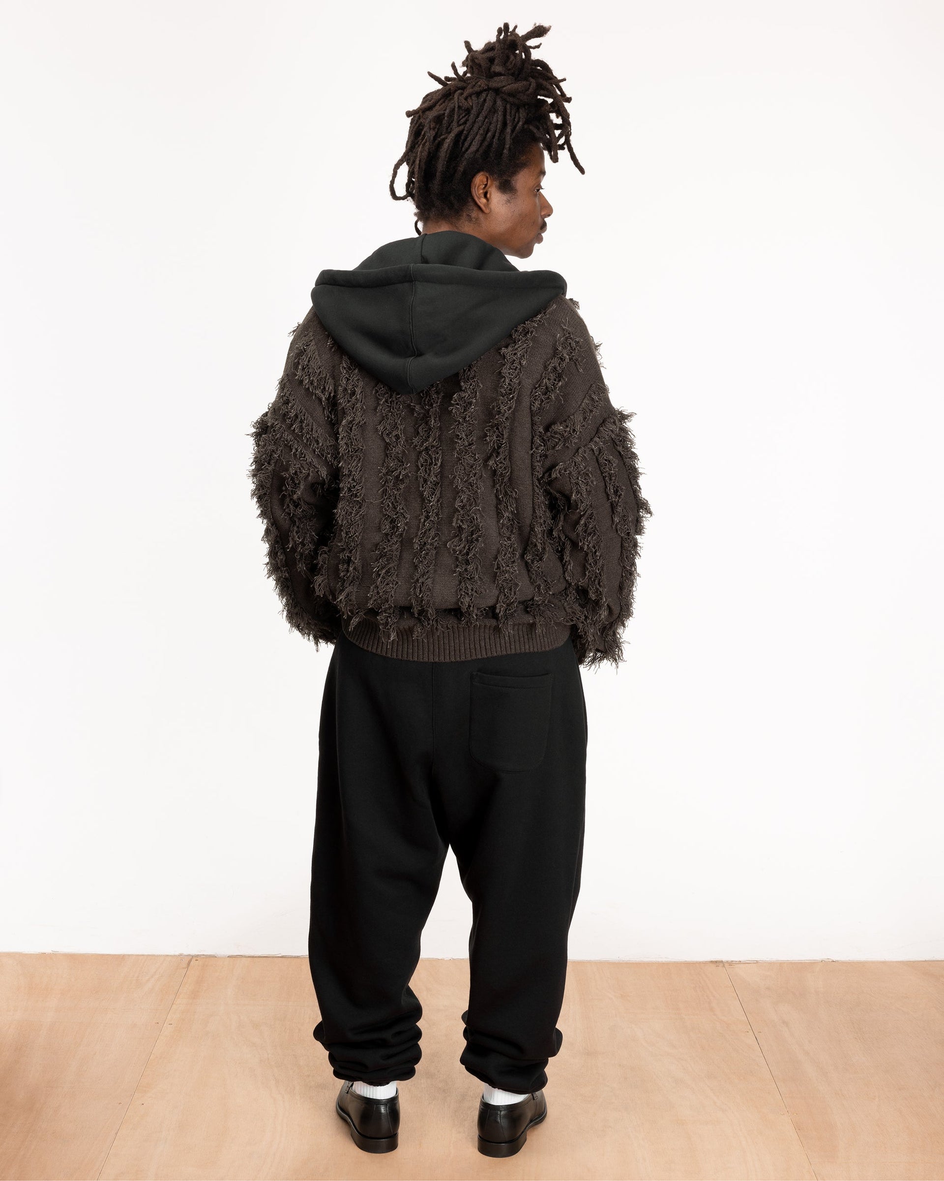 Patta Fringed Knitted Cardigan