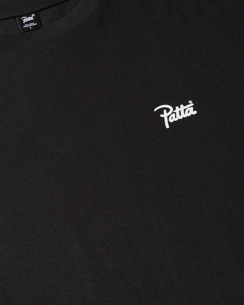 Patta Script Logo T-Shirt (Black) – Patta UK