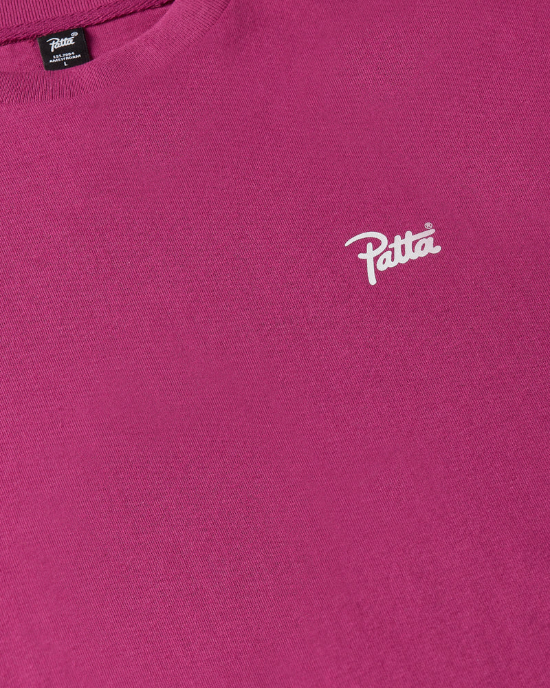 Patta Script Logo T-Shirt (Boysenberry) – Patta UK