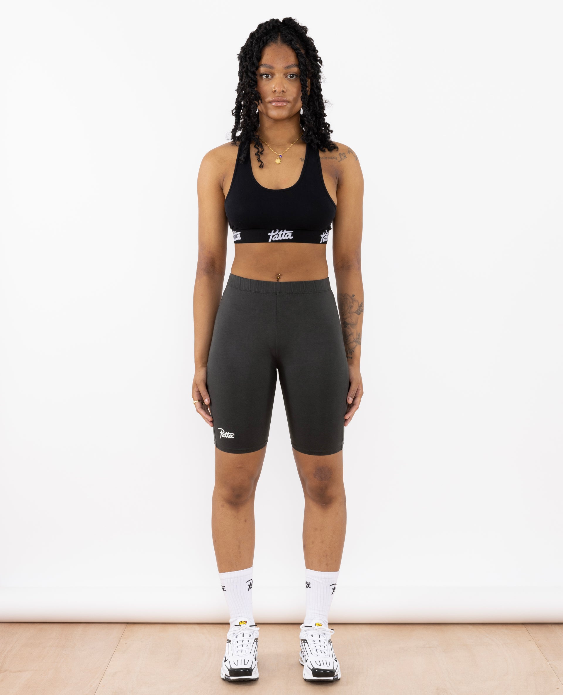 Patta Femme Basic Washed Biker Shorts