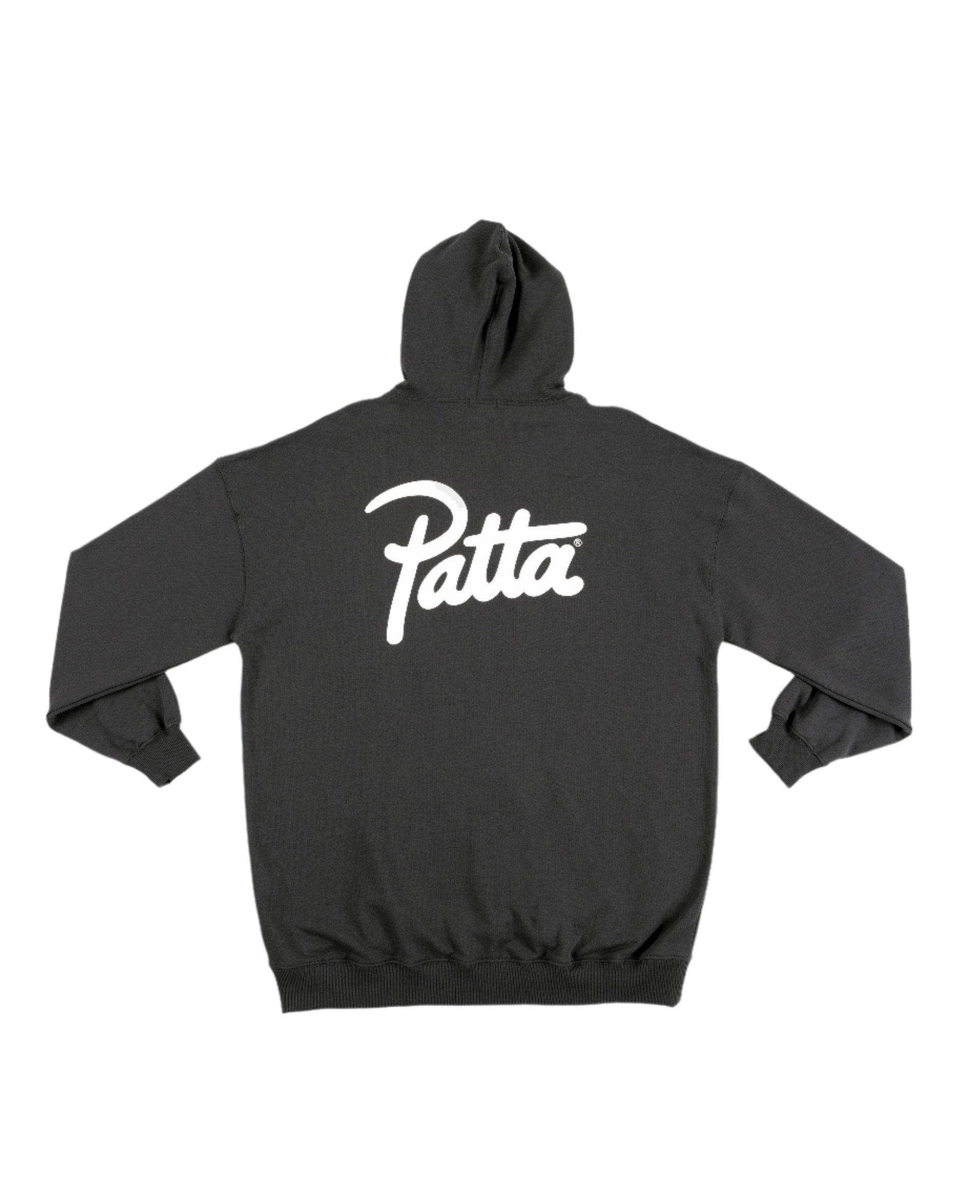 Patta Femme Basic Washed Hooded Sweater Dress