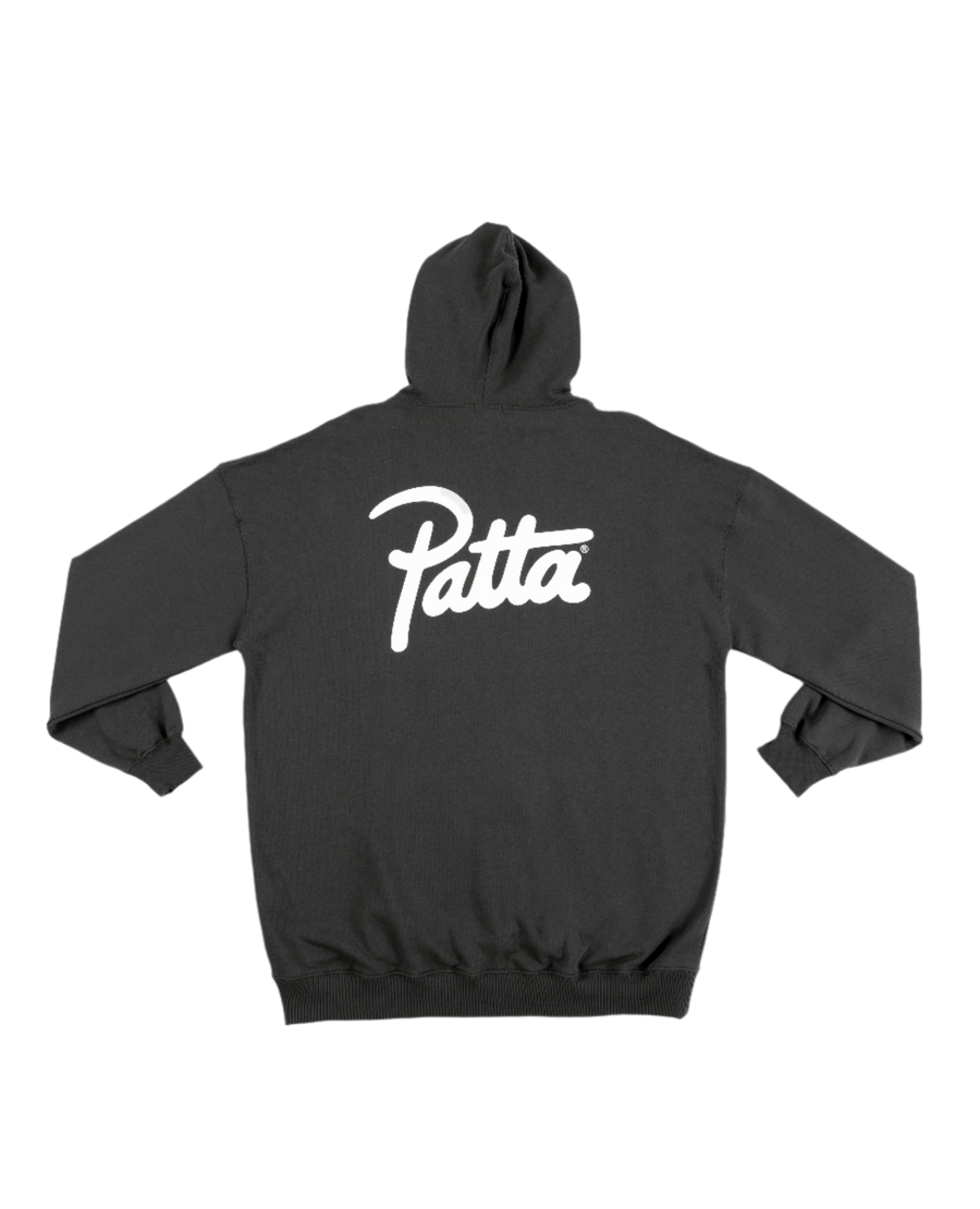 Patta Femme Basic Washed Hooded Sweater Dress