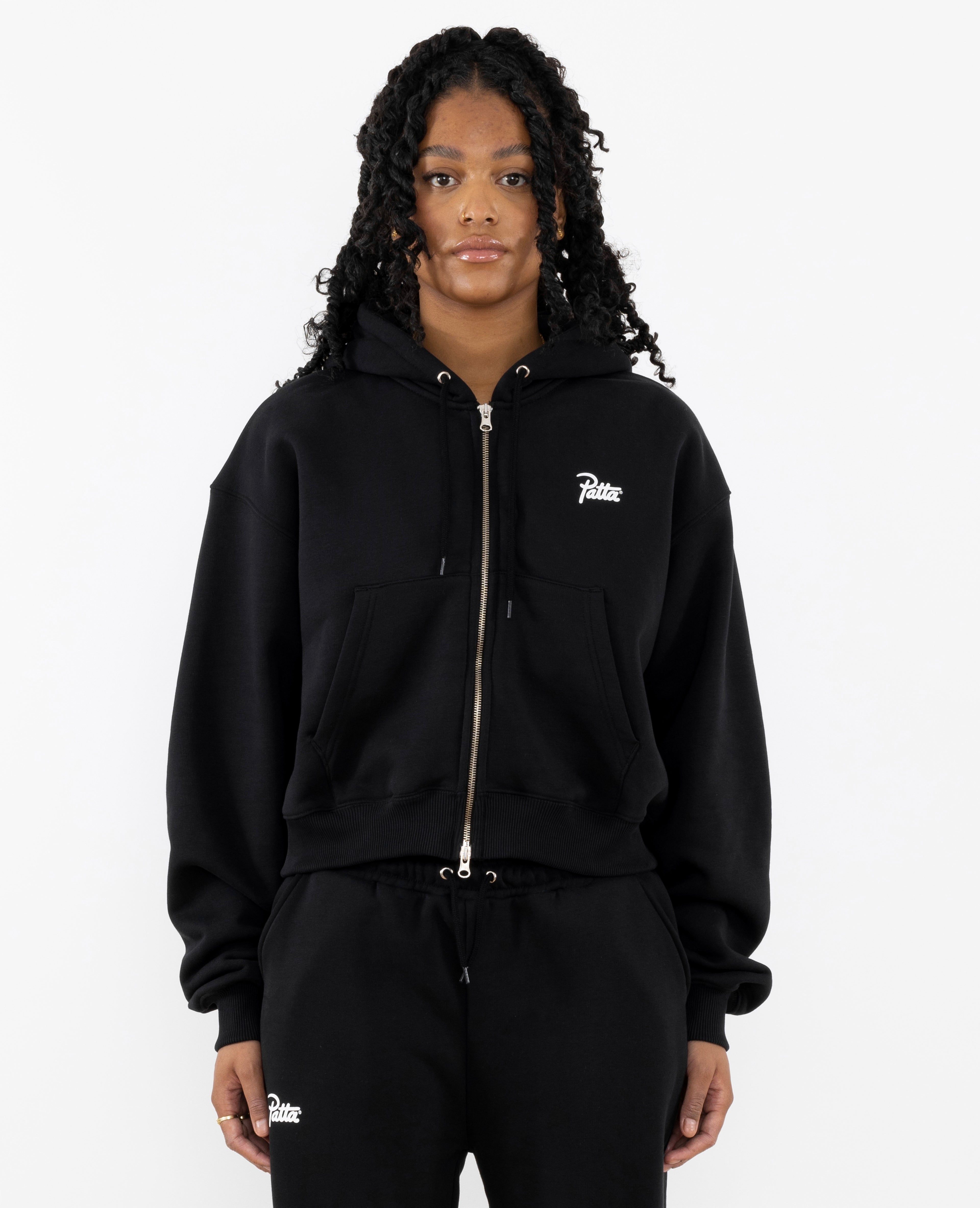 Stussy hot sale cropped hoodie