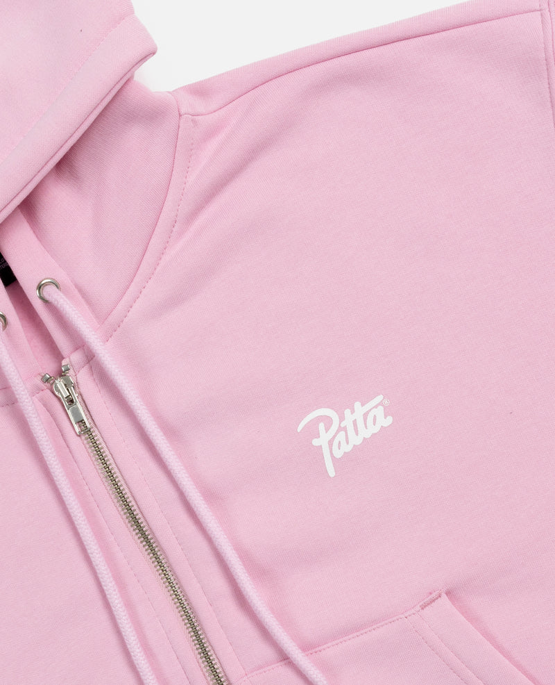 Patta Femme Basic Cropped Zip Hooded Sweater