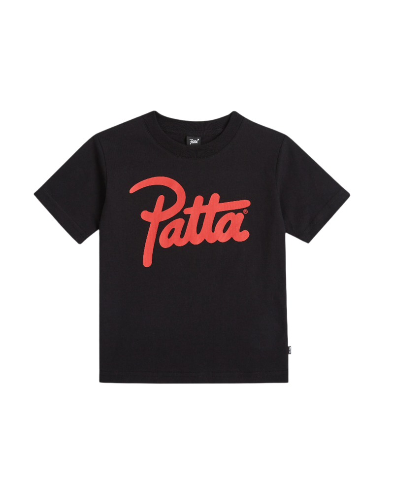 Patta Script Logo Kids T-Shirt