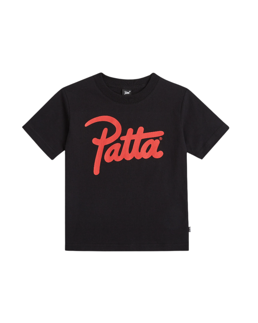 Patta Script Logo Kids T-Shirt