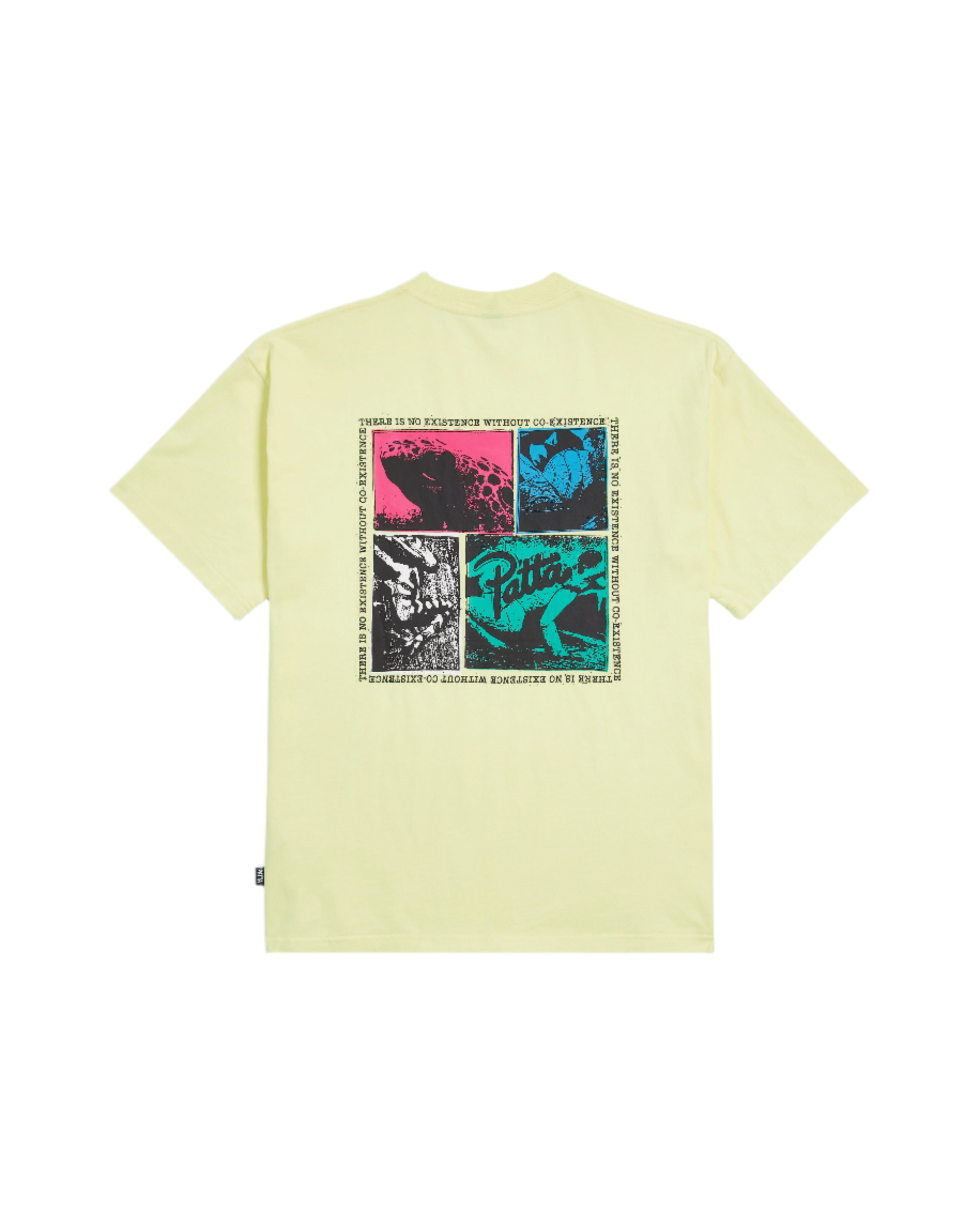 Patta Co-Existence T-Shirt (Wax Yellow)