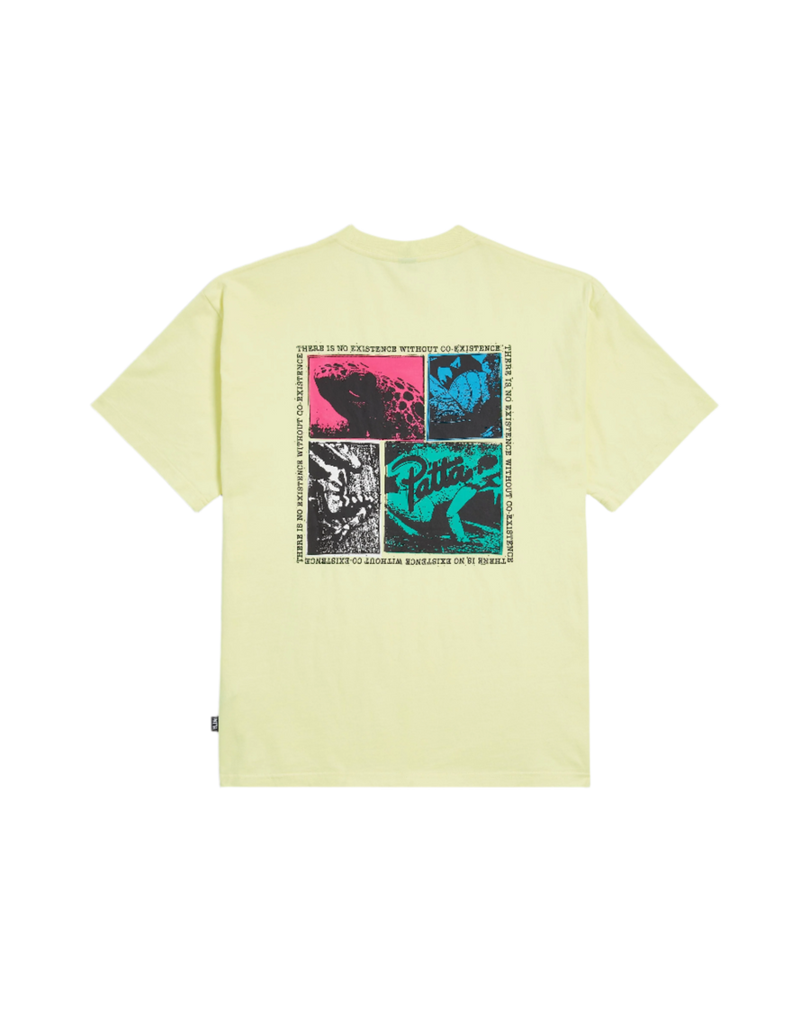 Patta Co-Existence T-Shirt (Wax Yellow)