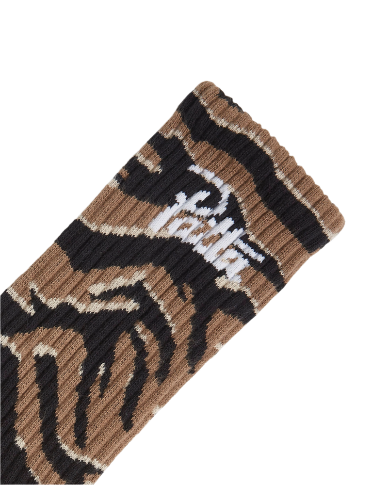 Patta Tiger Stripe Script Logo Sport Socks